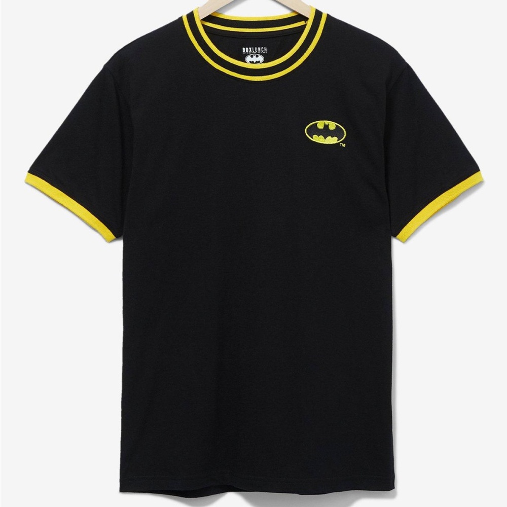 Unisex‎ DC Comics Batman Logo Ringer T-Shirt Boxlunch Exclusive